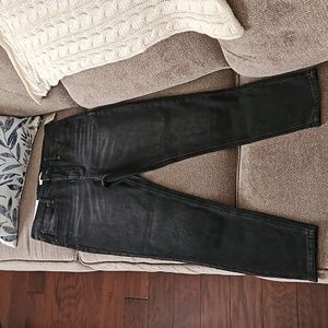 BP distressed black high-rise skinny jeans